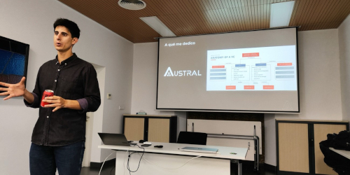 Inspiradora charla en nuestra Escuela sobre inversión en startups